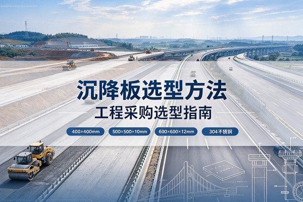 湖北沉降板选择方法
