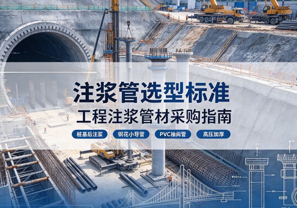 湖北注浆管选型标准